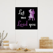 Laat me je leiden poster (Keuken)