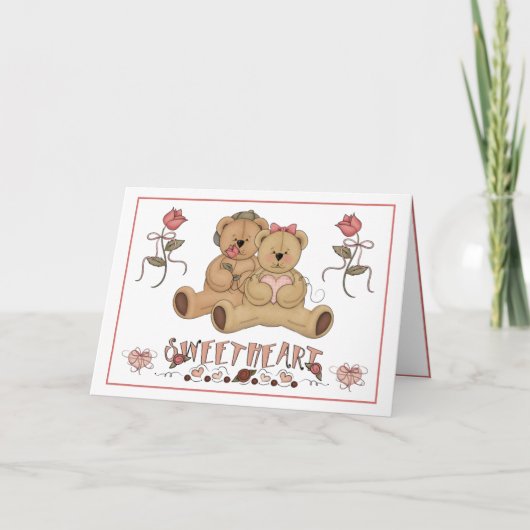 Laat me je lieve Valentijnsdag Kaart noemen (Voorkant)