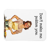 Laat me je niet vergiftigen magneet (Horizontaal)