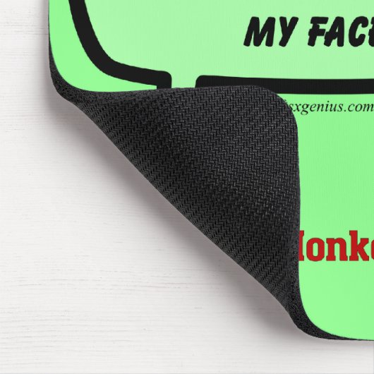 Laat me je shows hoe weinig ik daar om geef muismat (Hoek)