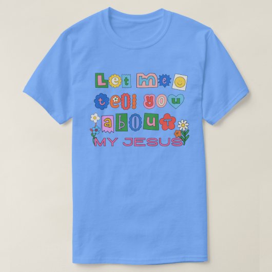 Laat me je T-shirt vertellen (Design voorkant)