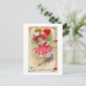 Laat me je Valentijn zijn Feestdagenkaart (Staand voorkant)