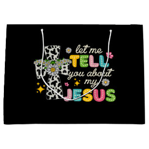 Laat me je vertellen over mijn Jesus Groovy Christ Groot Cadeauzakje