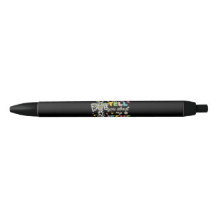Laat me je vertellen over mijn Jesus Groovy Christ Zwarte Inkt Pen