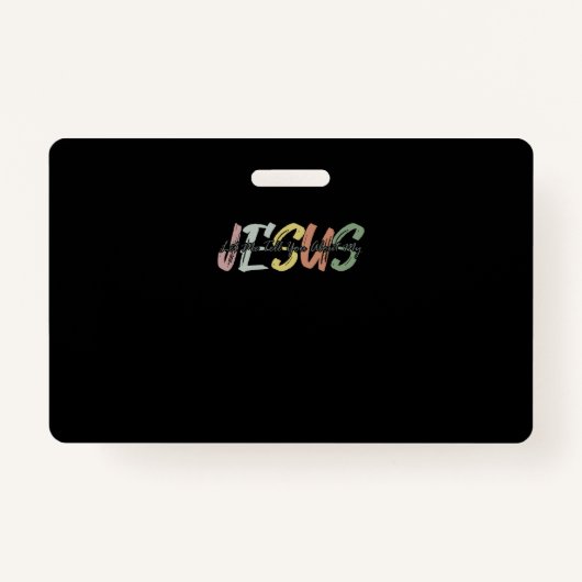 Laat me je vertellen over mijn Jezus Christelijke  Badge (Voorkant)