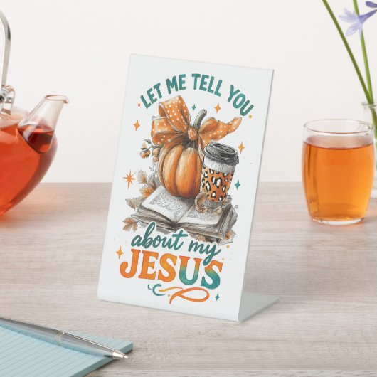 Laat me je vertellen... reclamebord met voetstuk (Insitu)