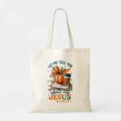 Laat me je vertellen... tote bag (Achterkant)