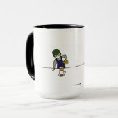 Laat me je wat koffie Mok maken (Voorkant links)