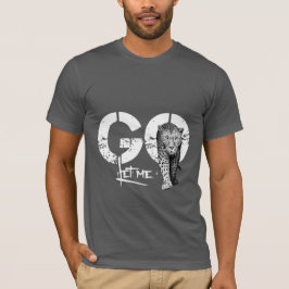 Laat me Leopard Grey gaan halen T-shirt