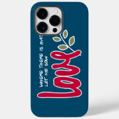 Laat me liefde zaaien Case-Mate iPhone case (Achterkant)