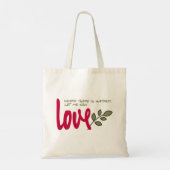 Laat me liefde zaaien tote bag (Achterkant)