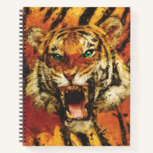 Laat Me Los Tijger Notitieboek