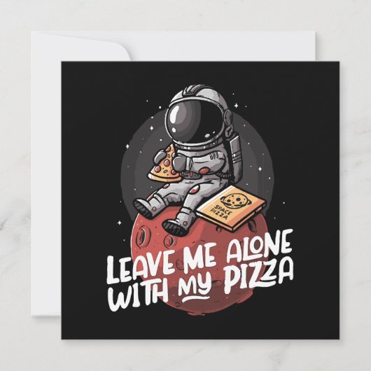 Laat me met mijn pizza alleen (Voorkant)