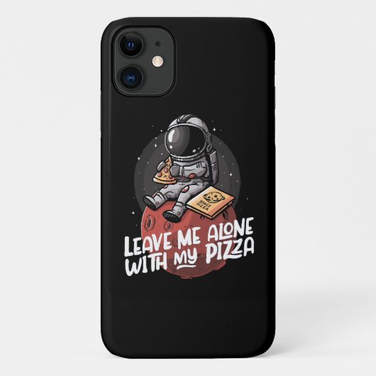 Laat Me Met Mijn Pizza Met Rust Case-Mate iPhone Case (Achterkant)