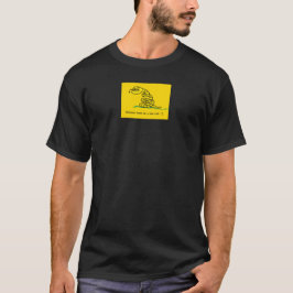 Laat me met rust Gadsden vlag parody meme Snek T-shirt