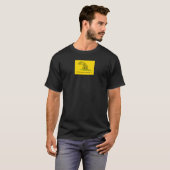 Laat me met rust Gadsden vlag parody meme Snek T-shirt (Voorkant volledig)