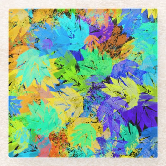 Laat me met rust. glazen onderzetter (Voorkant)