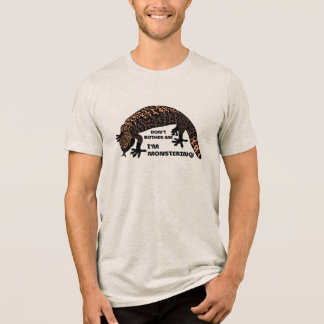 Laat me met rust, ik ben aan het monsteren! Tri-Blend shirt