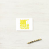 LAAT ME MET RUST IK BEN GEVACCINEERD  POST-IT® NOTES (Op bureau)