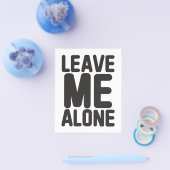 Laat me met rust Privacy Flyer (Enkel)