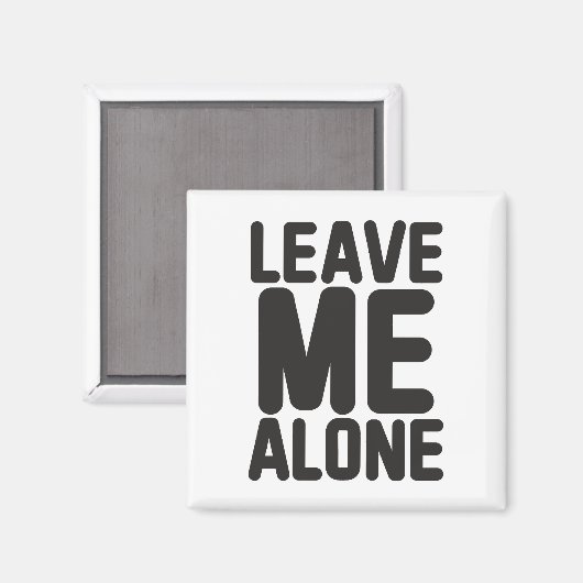 Laat me met rust Privacy Magneet (Voorkant / Achterkant)