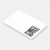 Laat me met rust Privacy Post-it® Notes (Schuin)