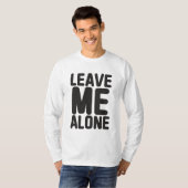 Laat me met rust Privacy T-shirt (Voorkant volledig)