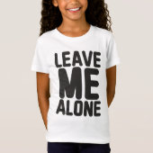 Laat me met rust Privacy T-shirt (Voorkant)