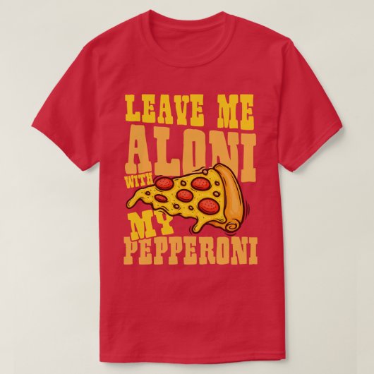 Laat me met rust t-shirt (Design voorkant)