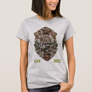 Laat Me Met Rust Vintage Botanisch Ontwerp Natuu T-shirt
