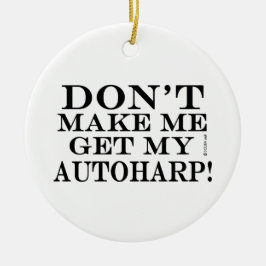 Laat me mijn Autoharp halen Keramisch Ornament