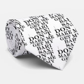 Laat me mijn Bari Sax halen Stropdas (Opgerold)