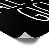 Laat me mijn Gigi-Shirt niet Grappig Kinder jongen Poster (Hoek)