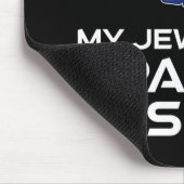 Laat me mijn joodse ruimtemaker niet gebruiken muismat (Hoek)