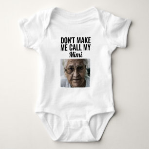 Laat me mijn mimi niet bellen romper