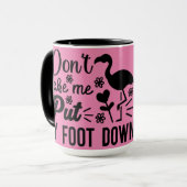 Laat me mijn Mok niet omlaag doen (Voorkant links)