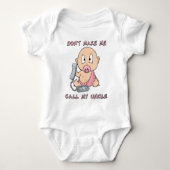 Laat me mijn oom niet bellen romper (Voorkant)