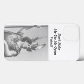 Laat me mijn opera stem niet gebruiken Case-Mate iPhone case (Achterkant (horizontaal))