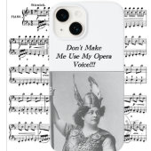 Laat me mijn opera stem niet gebruiken Case-Mate iPhone case