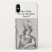 Laat me mijn opera stem niet gebruiken Case-Mate iPhone case (Achterkant)