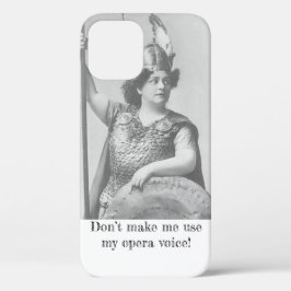 Laat me mijn opera stem niet gebruiken Hoesje-Mate Case-Mate iPhone Case