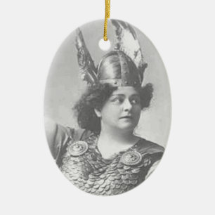 Laat me mijn opera stem niet gebruiken keramisch ornament