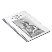 Laat me mijn opera stem niet gebruiken notitieboek (Rechterzijde)