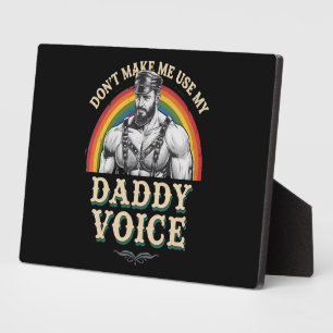 Laat me mijn papa niet gebruiken voor homo-lgbt's fotoplaat