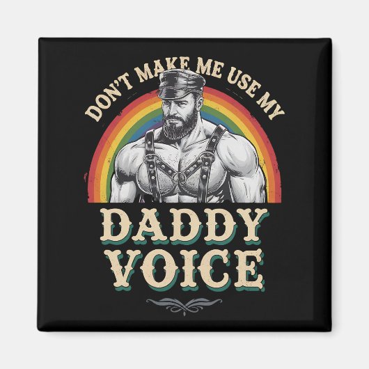 Laat me mijn papa niet gebruiken voor homo-lgbt's magneet (Voorkant)