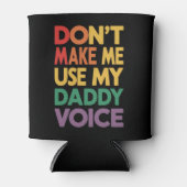 Laat me mijn papa stem niet gebruiken LGBT Gay Pri Blikjeskoeler (Voorkant)