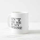 Laat me mijn saxofone halen koffiemok (Voorkant links)