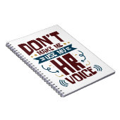 Laat me mijn stem van HR niet gebruiken Notitieboek (Rechterzijde)