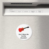 Laat me mijn Ukulele niet halen! Magneet (Insitu (Vaatwasser))