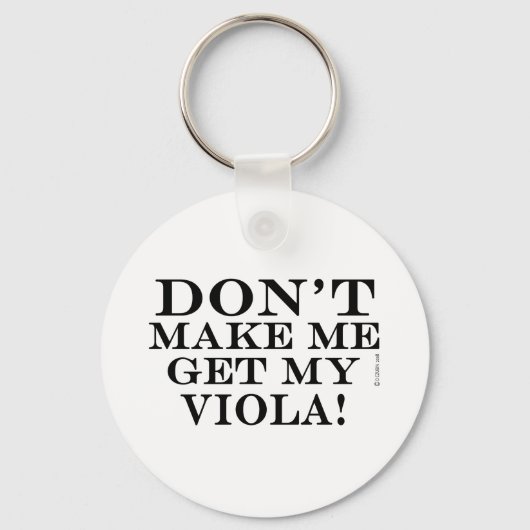Laat me mijn Viola halen Sleutelhanger (Voorkant)